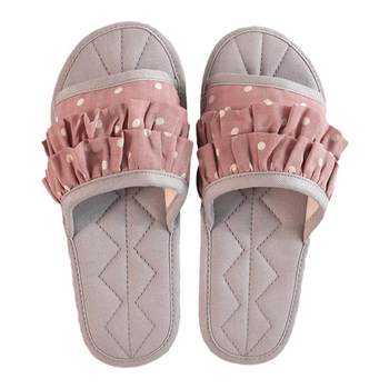 Home cloth slippers women's silent floor slippers soft soled slippers