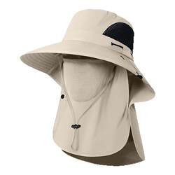 
Huili Summer Outdoor Fisherman Hat Men's Sun Hat