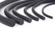 Platform certified solid rubber solid round strips in solid factory