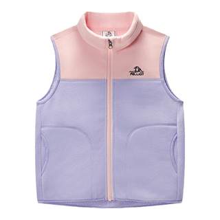 Pelliot children's vest warm windproof fleece lining