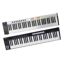 MIDI键盘半配重音乐编曲控制器25 37 49 61 88键专业电音打击垫