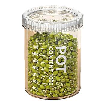 Sealed canned food grade storage box transparent