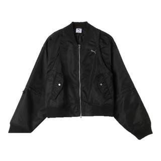 复古飞行员外套女廓形运动休闲拉链夹克633245彪马puma官方奥莱