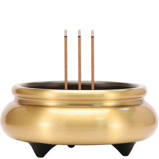 Pure copper incense burner household indoor aromatherapy burner