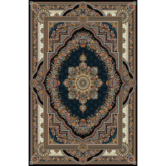 TPR圈绒波西米亚地毯客厅轻奢沙发茶几毯卧室防滑波斯摩洛哥定制