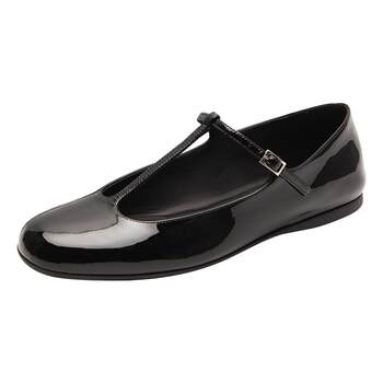 Lairsdan retro flat-sole mary jane women's singles shoes