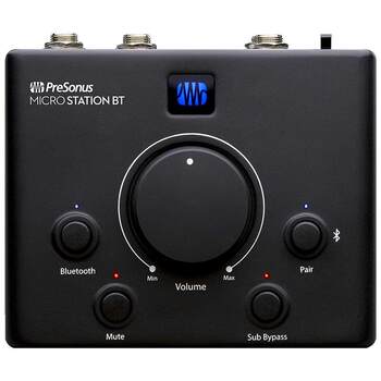 Presonus micro station bt bluetooth adapter monitoring controller lossless