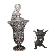 UGPins Wind Small Red Book Heat Pushing Selfie Cat Pens Tomini Cute Students Sand Sculpted Tabletop Pendulum set with pen holder