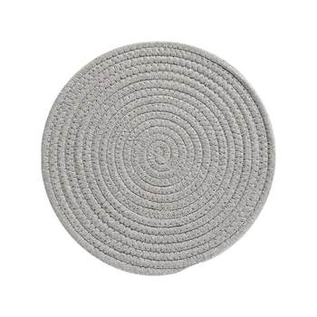 Single-piece thickened cotton thread high temperature resistant casserole heat insulation pad Single-piece thickened cotton thread high temperature resistant casserole heat insulation pad