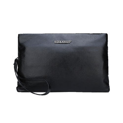 Soft cowhide men's handbag Large -capacity leather hand bag men's bag men's bag business casual wallet men