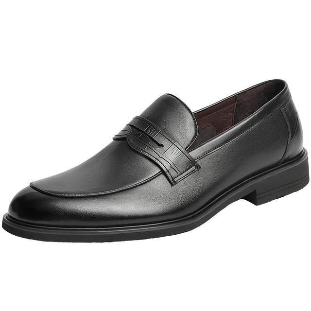 Belle slip-on leather shoes British style loafers