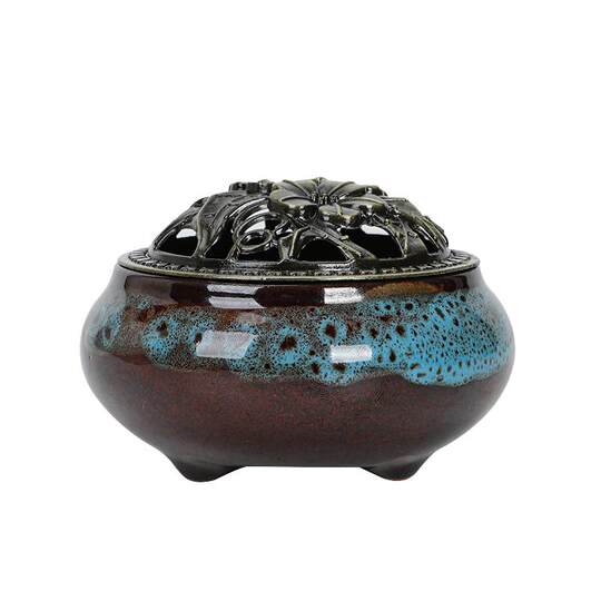 Incense Burner Ceramic Home Indoor Disc Aromatherapy Burner