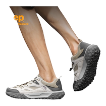 Jeep mens shoes 2024 new outdoor mens hiking shoes one-leg breathable mesh shoes casual hiking shoes