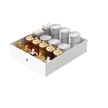 Heightened storage cabinet pull basket home kitchen drawer-type drawer storage cabinet with large capacity drawer under the sink