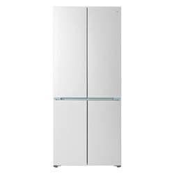 [ 80cm Width ] Midea 531 Ultra-Thin Zero-Insertion Cross Four-Door Double-Door Refrigerator for Home Use with Active Odor Purification