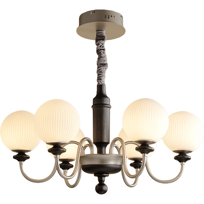 Fanhua French retro living room chandelier with high-end feel