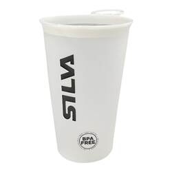 Swedish SILVA Portable folding water cup for men and women, ກິລາແລ່ນກາງແຈ້ງ, ແລ່ນຂ້າມປະເທດ, ເດີນທາງ, Portable