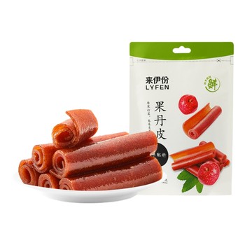 山楂卷果丹皮山楂卷来伊份