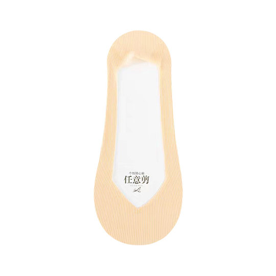 Shallow mouth ice silk boat socks for women, ultra-thin, non-slip, sweat-absorbent