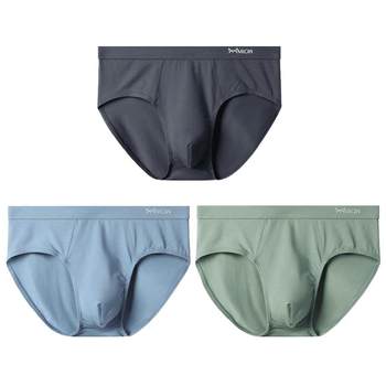 ຊຸດຊັ້ນໃນຂອງຜູ້ຊາຍ Catman ຜູ້ຊາຍຝ້າຍບໍລິສຸດ antibacterial crotch ສັ້ນຜູ້ຊາຍ trousers ice silk pants briefs bottoms