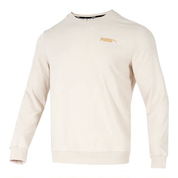 ໃບໂຊກ | puma men's official authentic sports and leisure sweater round neck terry pullover sweater 693714