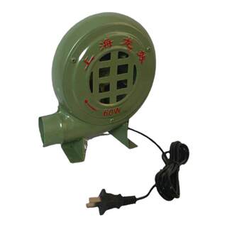 小型家用单相鼓风机锅炉吹风机炉灶龙效220V强力离心式铸铁风机