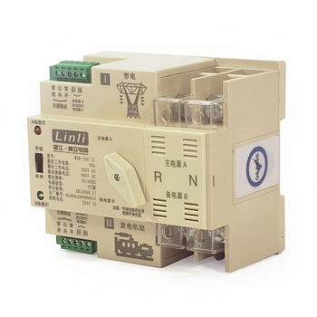 Dual power automatic transfer switch timing conversion remote mobile phone control 220v household millisecond level