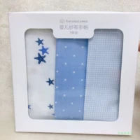 Новая для волновой точки синяя сетка 25*25 см. Квадратный шарф