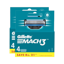 Gillette Gillette 3 razor head 4 blade man shaved his beard 2 piece