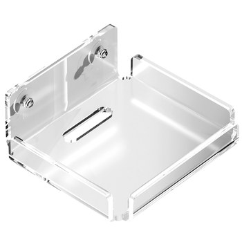 Punch-free bathroom aromatherapy storage rack