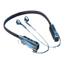 2024 New Large Capacity Bluetooth Headset with Digital Display Hanging Neck Earplug Android Pingguo Universal Bluetooth Headset