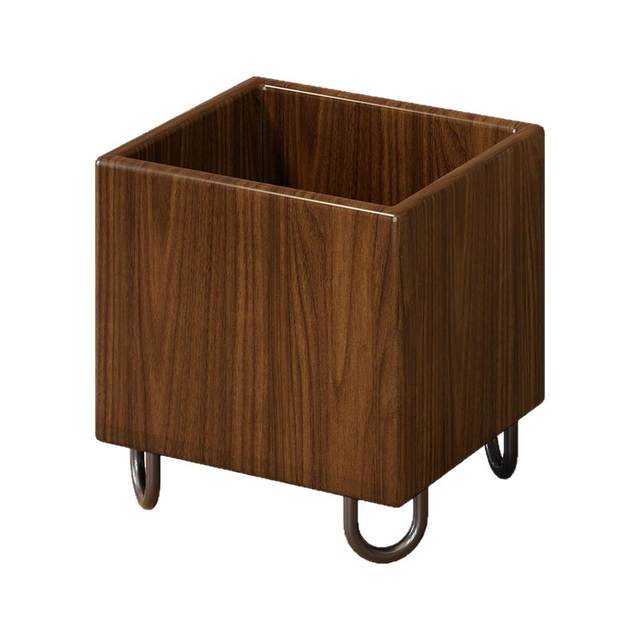 Solid wood mask storage rack desktop makeup brush storage box cosmetic placement rack dressing table miscellaneous sorting bracket