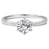Confession Poem Cultured Diamond Starlight Six-Prong Diamond Ring