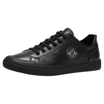 Soft leather breathable casual leather shoes, simple and versatile sneakers