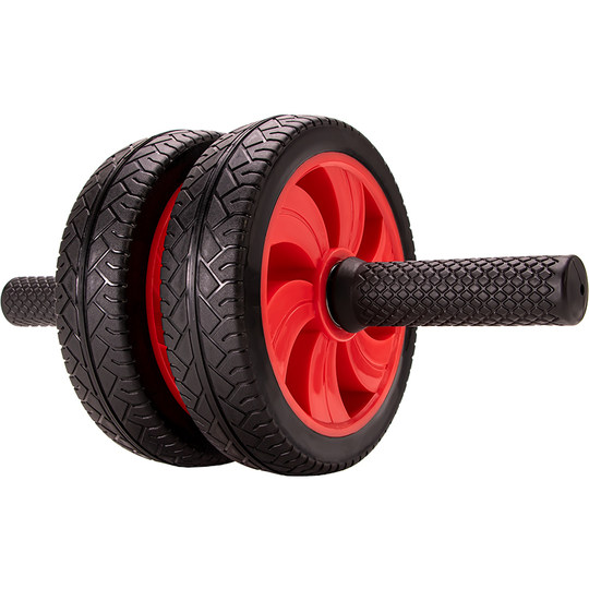 Bearing Silent Rubber Ab Wheel Solid Steel Handle
