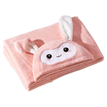 Boyang nap blanket primary school students classroom air conditioning camping cartoon childrens shawl cloak cover plush blanket four seasons