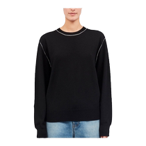 (Be the first to purchase more) MM6 topstitched decorative sweater design commuter pullover sweater 24 new products