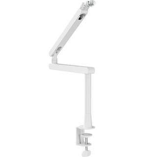 松能X麦克风支架悬臂桌面电容麦防震架麦架白色万向话筒架子AX3G