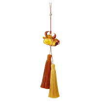 (Self-operated) Swarovski car pendant crystal zodiac ox pendant girlfriend gift