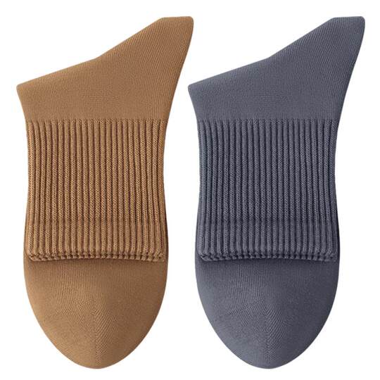 Annual sales of 60W+ pure cotton deodorant men's autumn and winter mid-calf socks