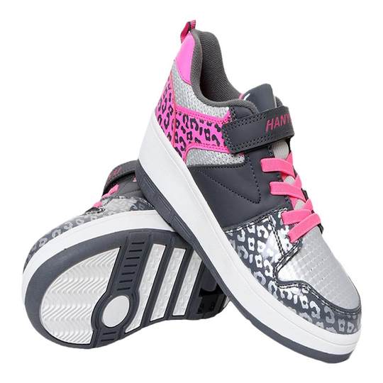 美国自动款收缩男女学生风火鞋暴走鞋暴走女儿童鞋暴走鞋女童暴走