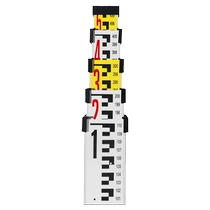 Tower ruler 10 meters thick 7 meters 3 aluminum alloy level retractable measuring rod measuring tree elevation ruler scale