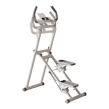 Resistance adjustable stair climbing machine for home use