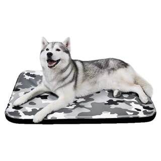 Qzee Waterproof Pet Bed Mat Beaugo Waterproof Memory Foam Core Cat and Dog Bed Portable Non-Stick Fur Resistant Wear-Resistant Scratch-Resistant