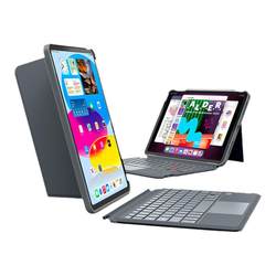 inateck은 iPad Magic Keyboard Pro 11인치 Air4/5 수평 및 수직 자기 지원 10세대 7/8/9 보호 케이스 Bluetooth 올인원에 적합합니다.