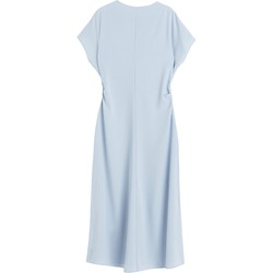 HM Women's Dress Summer Waist Style Zou Woven Cap Sleeve Short Sleeve and Ankle Long Skirt 1202916