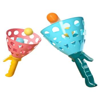 Throw and catch toy boy and girl family interaction