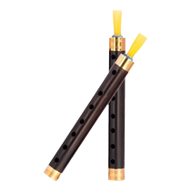 Ebony tear pipe instrument beginner adult flute wind instrument national music flute professional playing folk