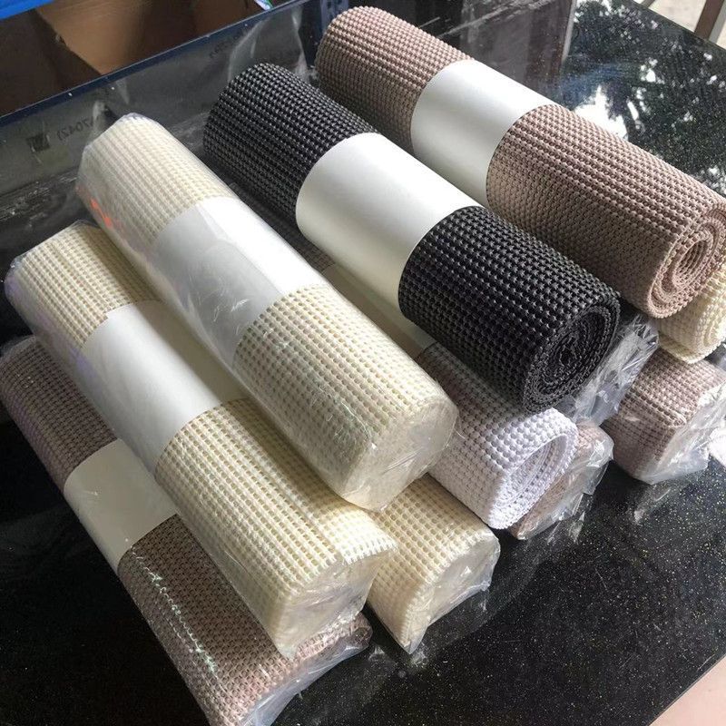 Non-Slip Mat Pvc Foam Drawer Mat Kitchen Cabinet Mat Freezer Shelf Drawer Liner Anti-Slip Mat Grid