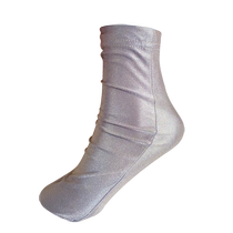 Anti-radiation socks silver fiber electromagnetic shielding protection 5G base station mid-tube breathable thin style unisex all seasons